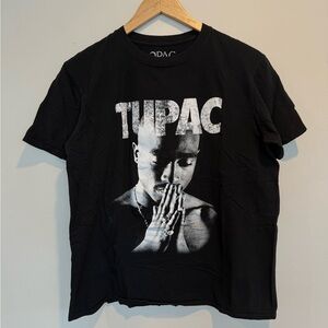 Tupac Black Graphic Tee